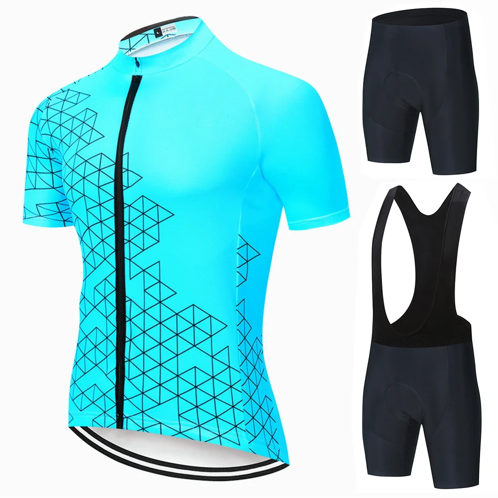 

Новинка 2021, набор велосипедных Джерси, классический комплект велосипедных шорт с нагрудником для горных велосипедов, светоотражающая одеж...