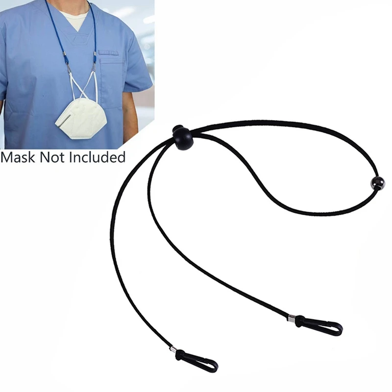 Adjustable Length Lanyard Handy Convenient Safety Cover Holder Hanger Rest Ear Saver For School Outdoor Sport | Дом и сад