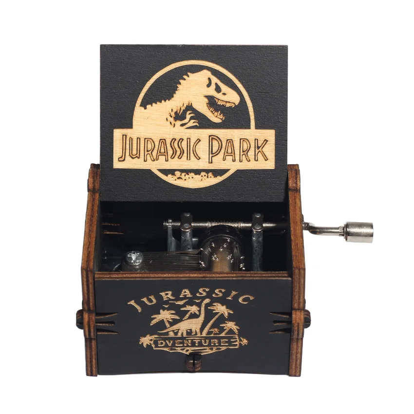 Музыкальная шкатулка в стиле парка Юрского периода Хэллоуин с надписью You Are My