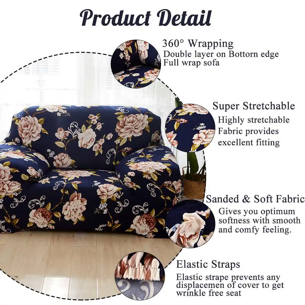 1/2/3/4 местный эластичные Чехлы секционные эластичный стрейч диван Гостиная скольжению секционный диван наволочка