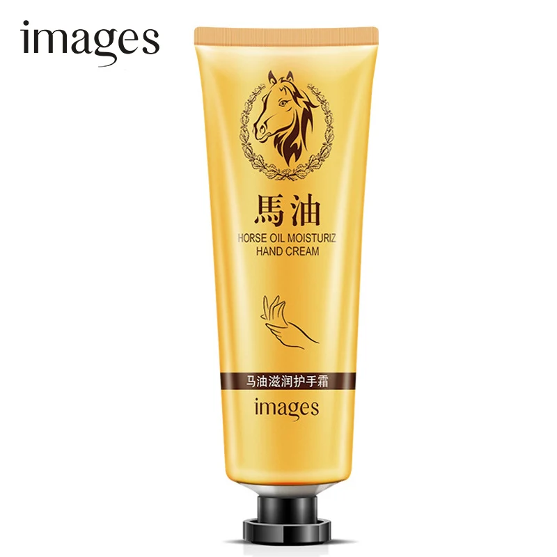

Images 100% Original 30g Horse Oil Moisturizing Hand Cream Nourish Anti-chapping Anti-Aging Hand Feet Care Cream for Men Women
