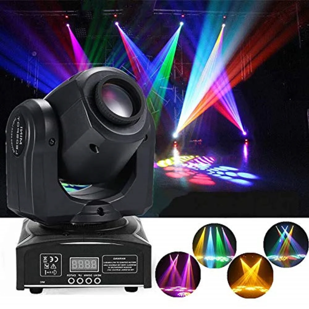 4 шт./лот Подвижная головка 30 Вт Светодиодный сценический свет с смешанными