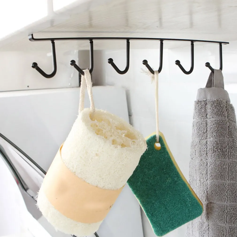 Шкаф для хранения из кованого железа многофункциональный ряд крючков шкаф