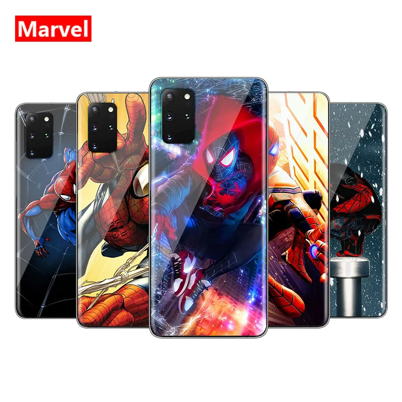 

Marvel Avengers Super Hero Spider-Man For Samsung Galaxy A01 A11 A21S A31 A51 A71 A91 A12 A32 A42 A52 A72 A02S Black Phone Case