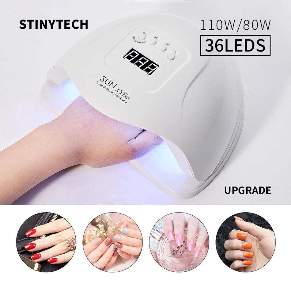 

УФ-лампа для сушки гель-лака, 110 Вт, 80 Вт