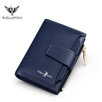 mini wallet mens leather fashion multi function large capacity multi digit card holder zipper detachable drivers license cover