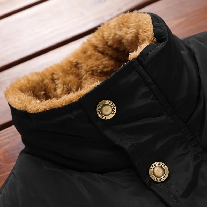 Новинка 2020 зимний мужской жилет пальто Толстая теплая куртка без рукавов