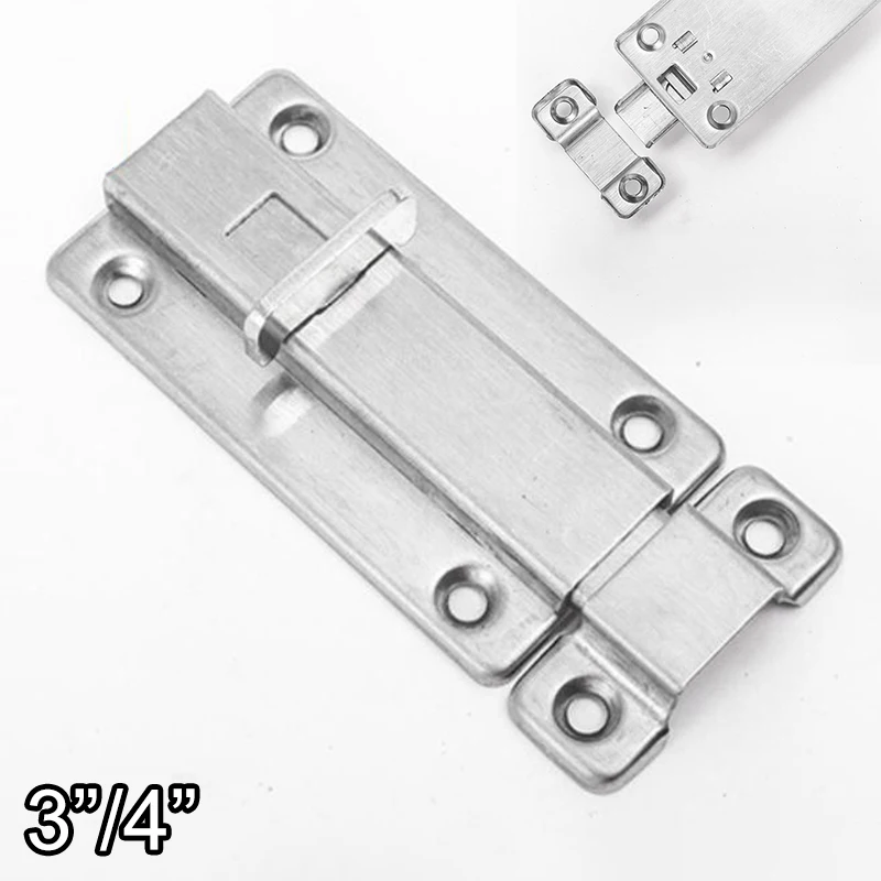 Сверхмощный дверной болт для ванной комнаты ворота поверхность горка мертвый