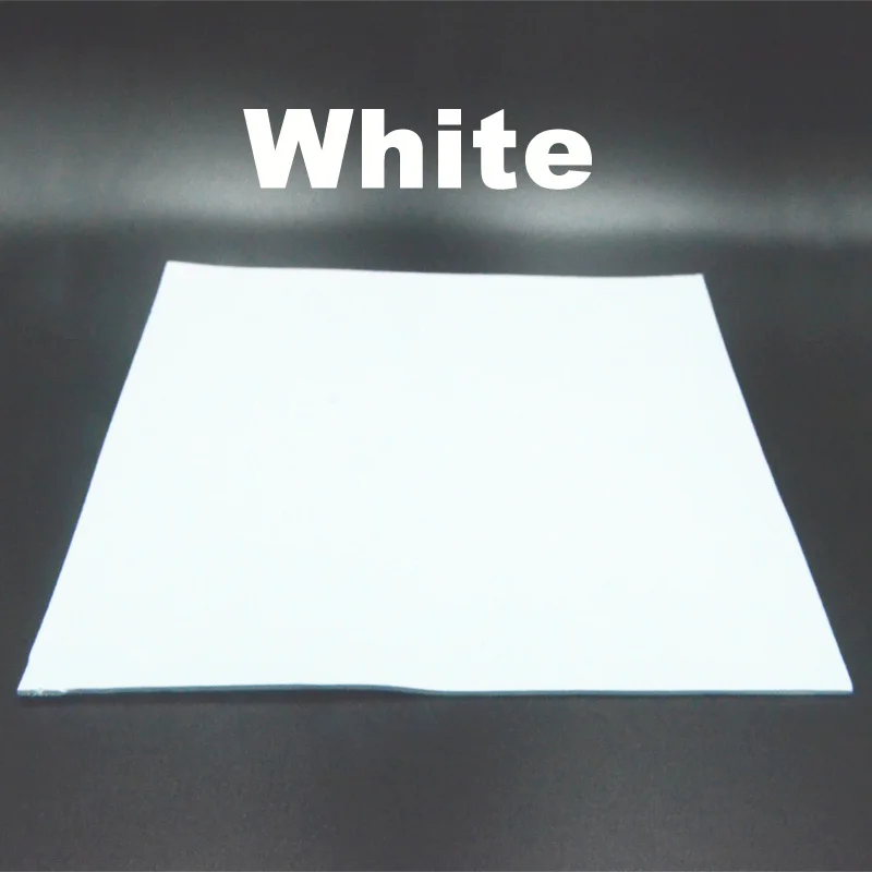 White CONTEMPLATOR, 12 цветов, толщина 2 мм, мухобойка, плавающая пена, 4 листа/упаковка, EVA, квадратная бумага, материалы для ловли нахлыстом - Цвет: White