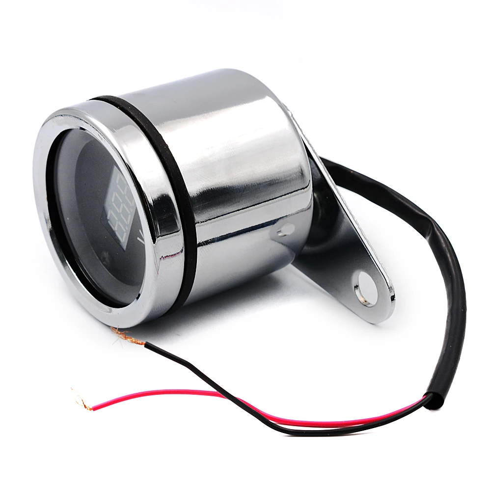 Новая мода 12 в цифровой дисплей Светодиодная панель вольтметр измеритель