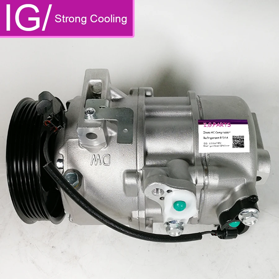 A/C AC COMPRESSOR FOR KIA SORENTO 2.2L AIR CODNITIONING For 2L2630330 2L154-0070 1F3BE-06500 1F3BE06500 2L263-0330 | Автомобили и