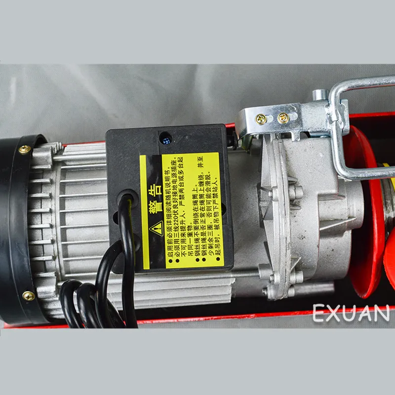 Электрический мини подъемный кран/220 В портативный бытовой/маленькое подъемное