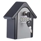 ключница сейф для документов мини сейф сейфы ящик для ключей сейф тайник секрет шкатулка с замком сейф металлический шкатулка с секретом safe box коробка с замком охрана ящик с замком для дома минисейф хранение ключей