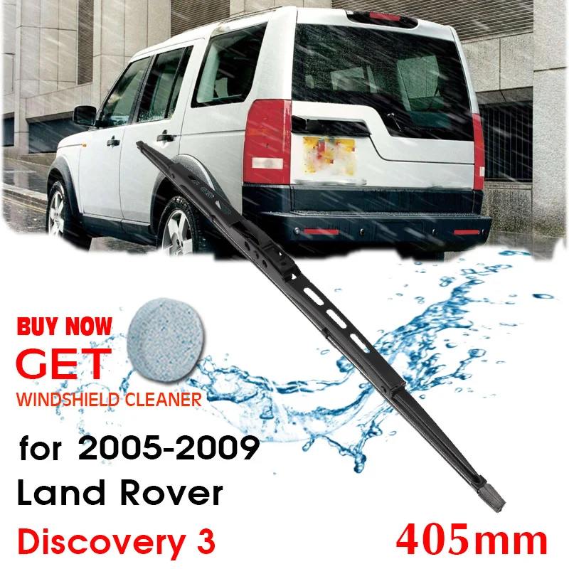 

Car Wiper blade Rear Back Window Windscreen Windshield Wipers For Land Rover Discovery 3 405mm 2005-2009 Auto Accessories