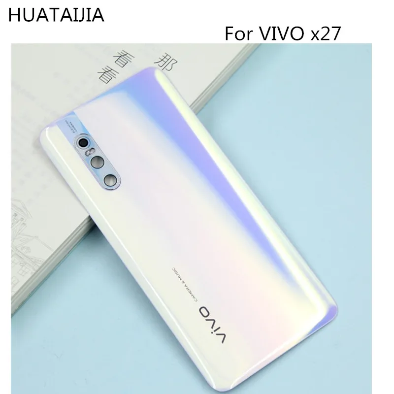 VIVO x27-carcasa trasera de bater&iacute;a, carcasa trasera de cristal original para VIVOx27, V1838A, nueva-5
