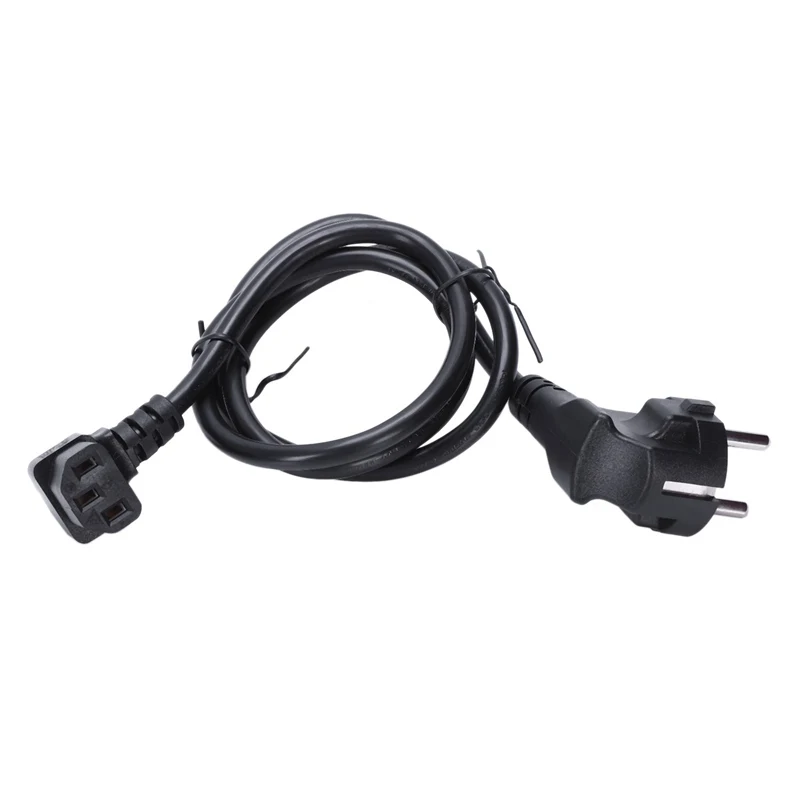 3Pin к IEC 320 C13 вниз Ang светодиодный шнур питания для ЖК настенный 1 м | Обустройство