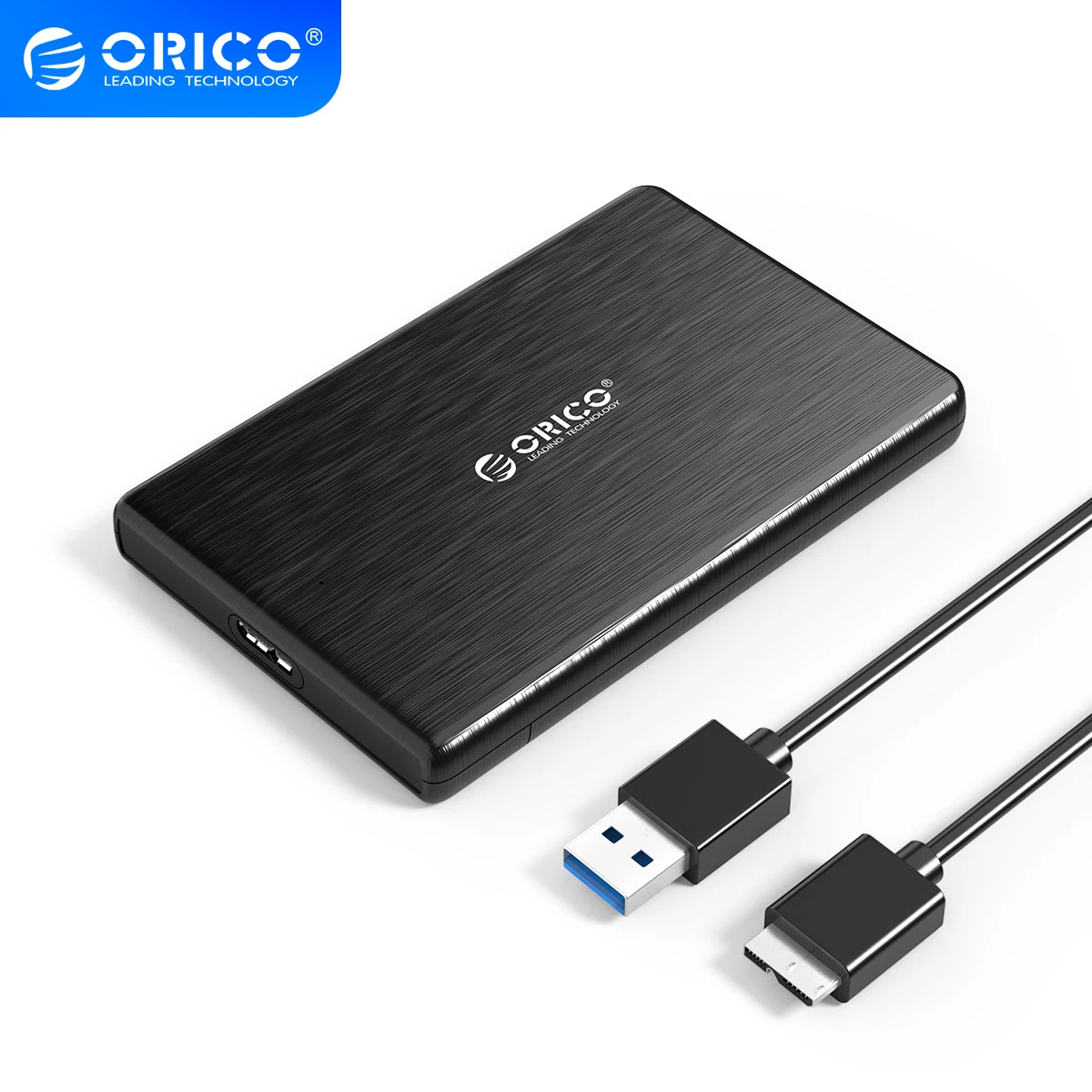 ORICO 2.5 SSD HDD SATA to USB 3.0 Hard Drive Enclosure for SSD Disk HDD Box Type C 3.1 Case Support UASP HD External Hard Disk ugreen 2 5 inch hdd ssd case usb c to sata iii hdd enclosure caddy portable case for external hard drive ssd case support 10tb