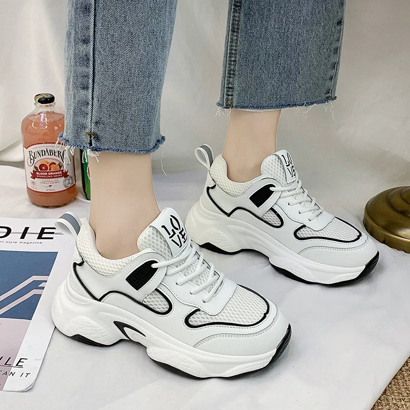 Новинка 2020 года женские кроссовки на платформе INS модная обувь для старого папы