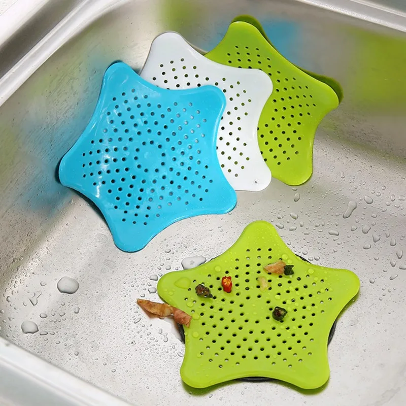 

Household Sink Filter Floor Drain Strainer Shower Cover Hair Catcher Stopper Anti-clogging Sink Strainer Kitchen Accessories
