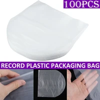 100pcs inner lp music sleeves dustproof protective container for 12 vinyl record plastic cover professional cd protective case