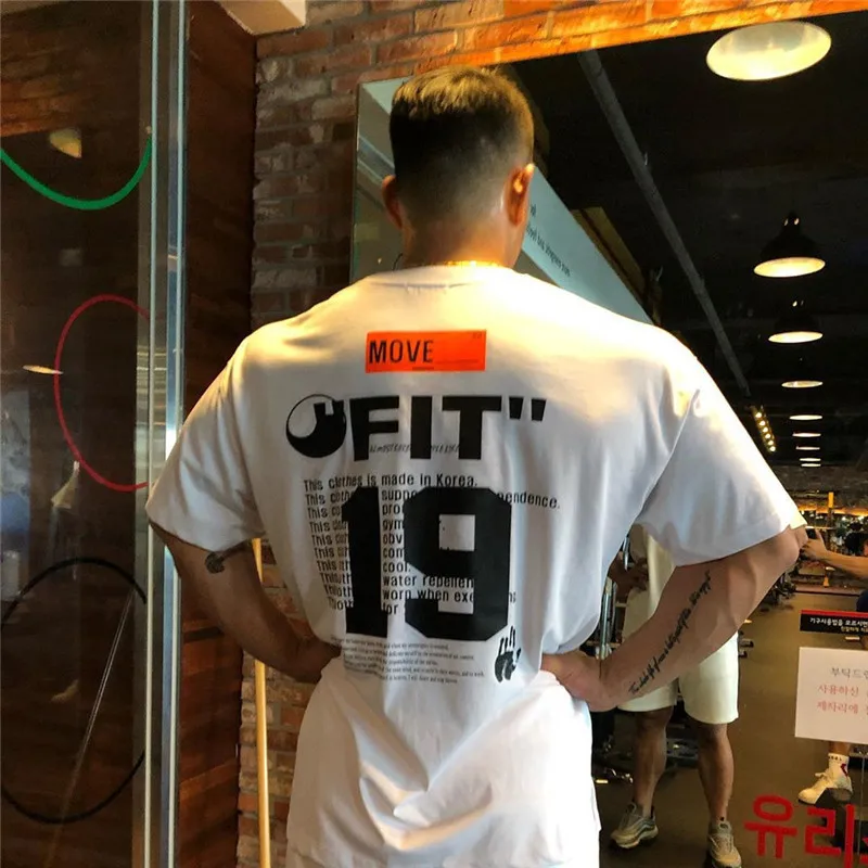 Летняя Новинка 2020 мужская хлопковая свободная футболка с коротким рукавом для