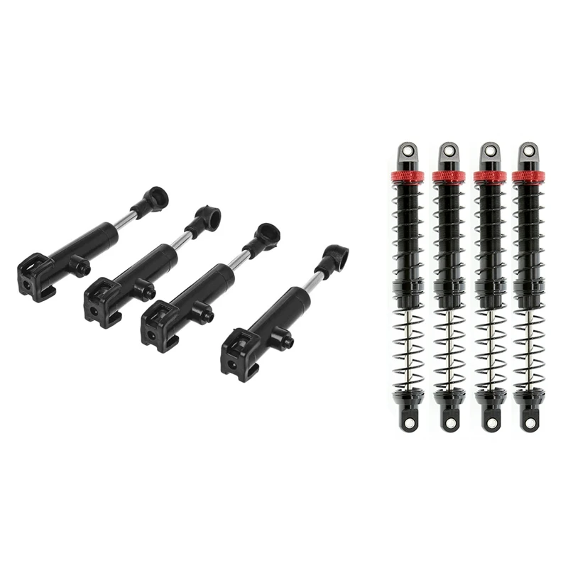 

8 шт., амортизаторы для WPL C14 C24 C34 C44 и Axial SCX10 90046 AXI03007 Traxxas TRX4 D90,120