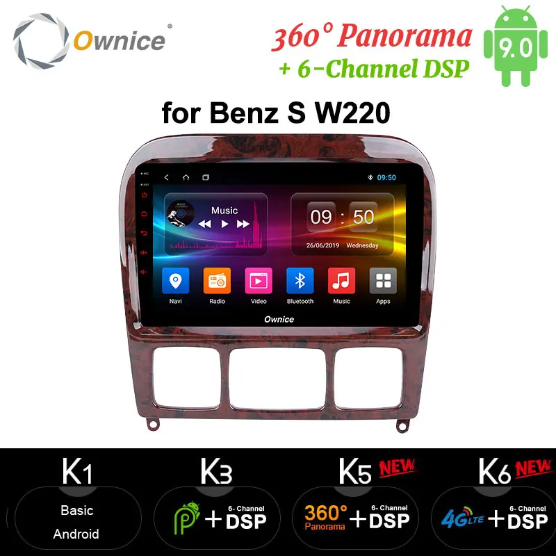 Автомобильный DVD плеер Ownice carplay Android 10 0 2din радио GPS стерео для
