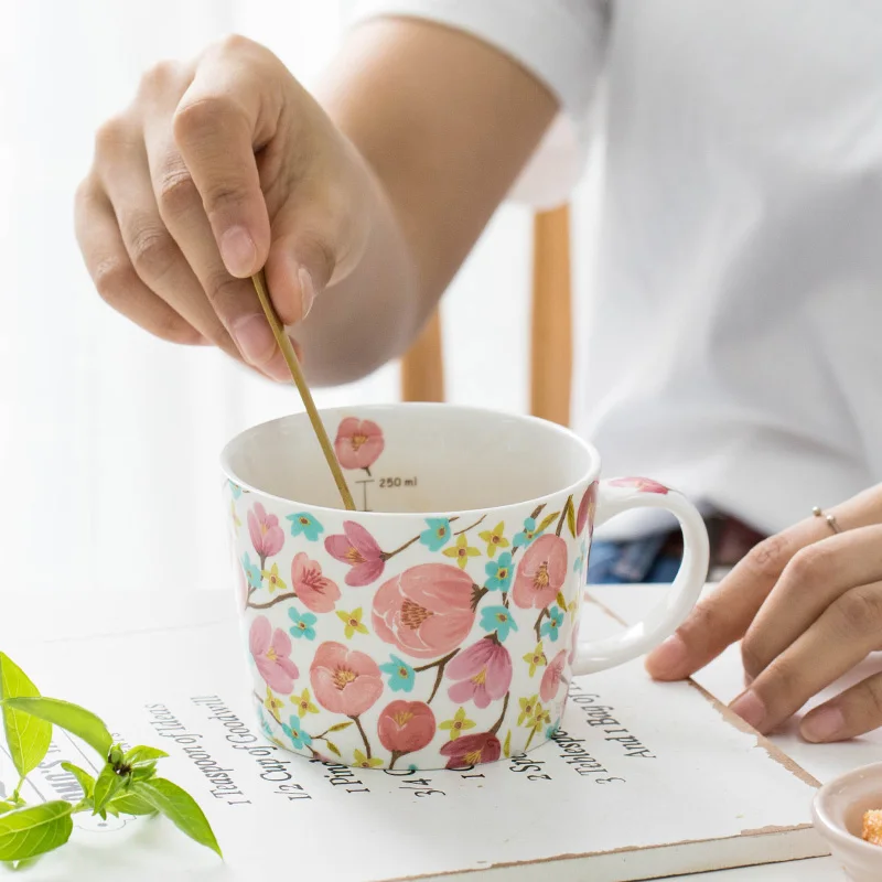 Креативная утренняя кофейная кружка Muesli персонализированная большая чашка