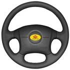 Оплетка на рулевое колесо Крышка для 2004-2011 Hyundai Elantra Old Elantra funda volante кожаный чехол на руль