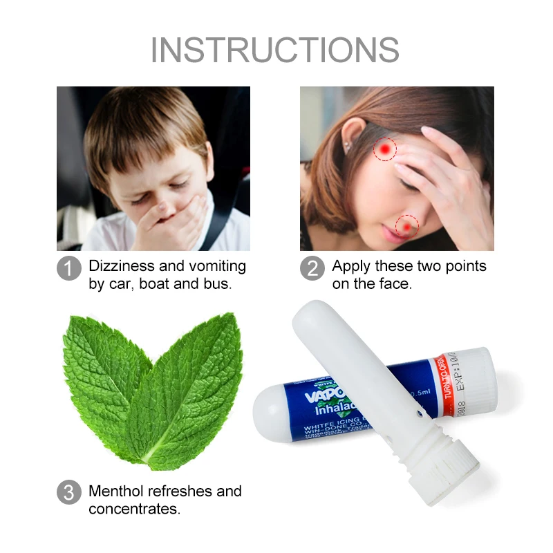 SMF 3Pcs Nasal Essential Oil Original Thailand Inhaler Refresh Nose Cold Cool Herbal Ointment Allergic Rhinitis Mint Cream | Красота и