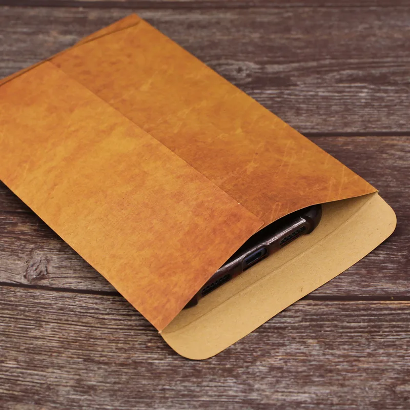 Оригинальный Ретро Конверт пакет из крафт-бумаги упаковочная коробка для iPhone 12