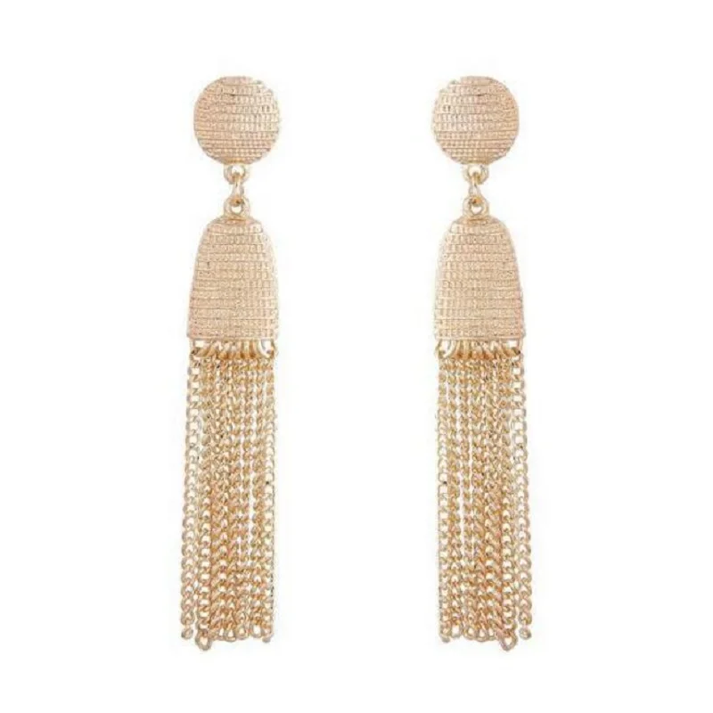 Женские серьги подвески в этническом стиле Find Me винтажные длинные с кисточками