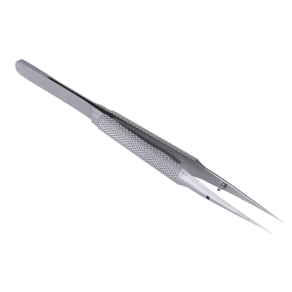 Синие/серебряные изогнутые/прямые пинцеты из титана для профессиональной точной работы с мелкими электронными платами материнских плат.