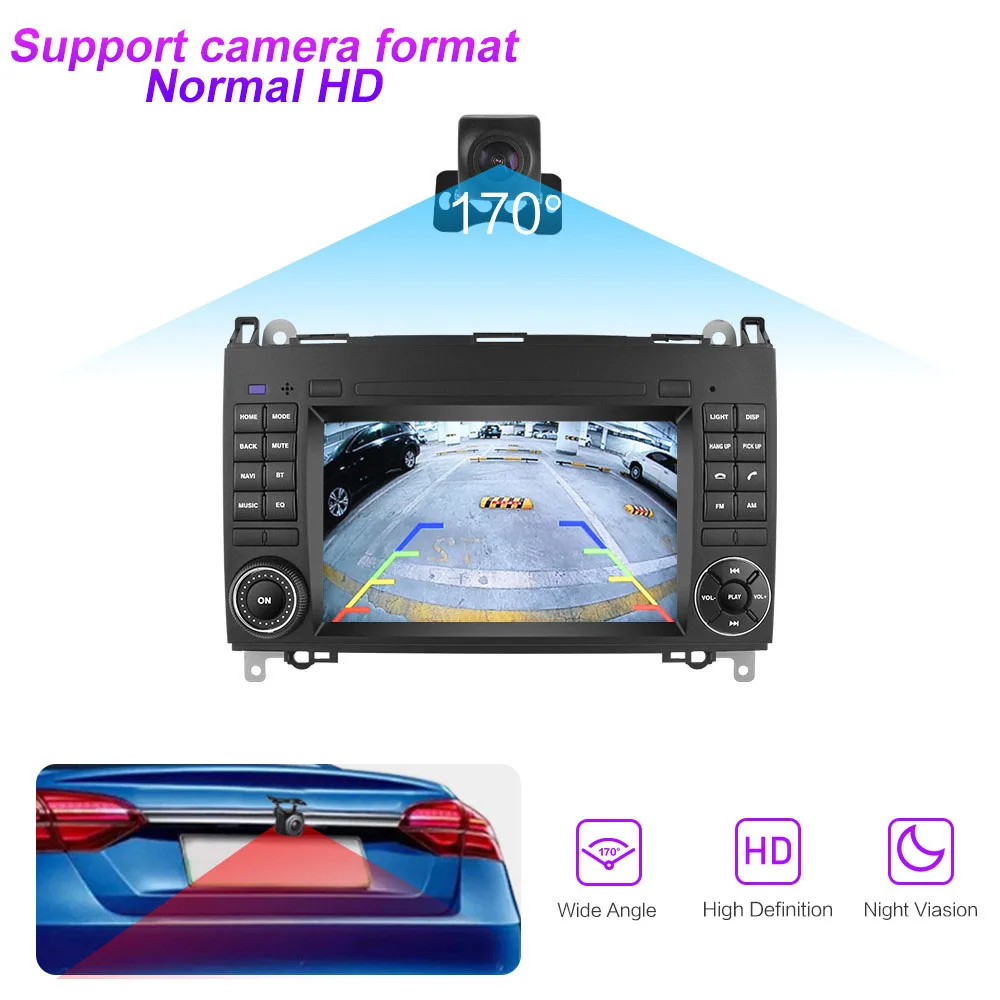 For Mercedes Benz B200 A B Class W169 W245 Viano Vito W639 Sprinter W906 Android Car radio Multimedia Player audio video player |