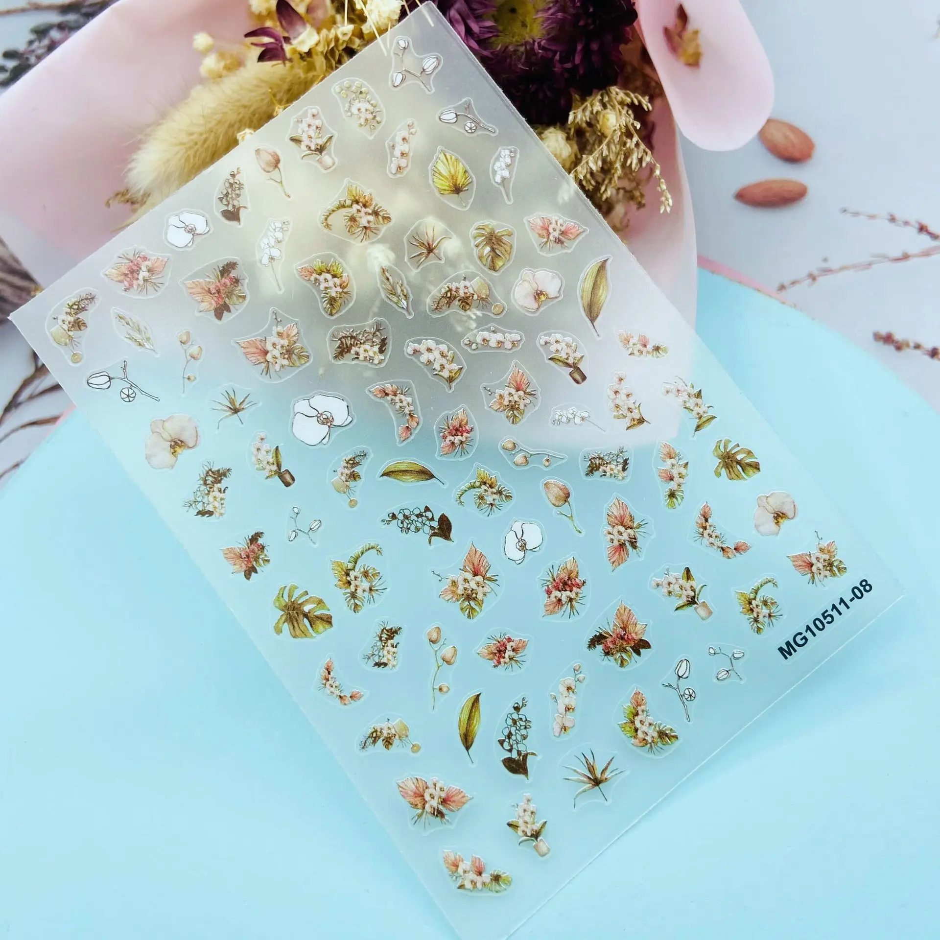 Наклейки для ногтей прозрачные с высокой вязкостью в японском стиле | Красота и