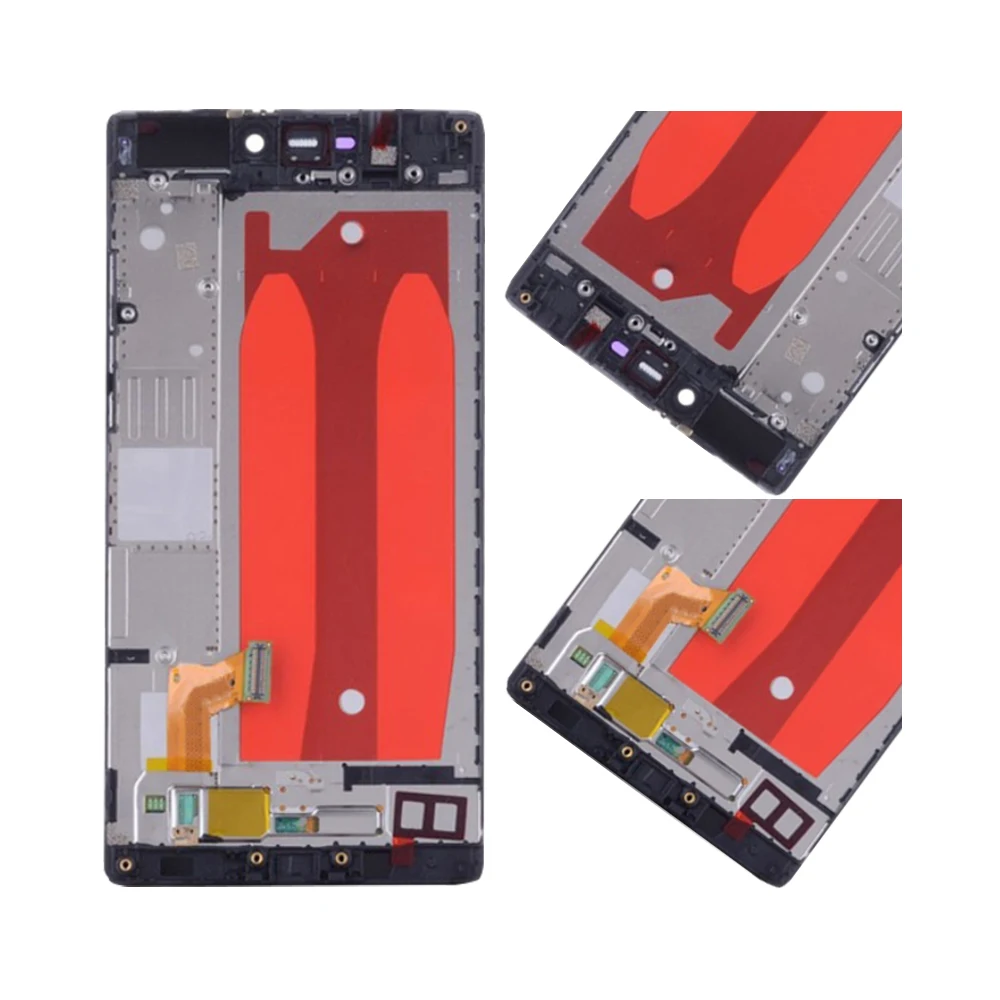 Оригинальный Для HUAWEI P8 ЖК-дисплей с сенсорным экраном дигитайзер в сборе рамкой
