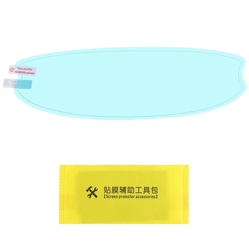 

Clear Anti-Fog Patch Film Universal Motorcycle Helmet Fog Resistant Lens for Full Half Face Off-road Helmets