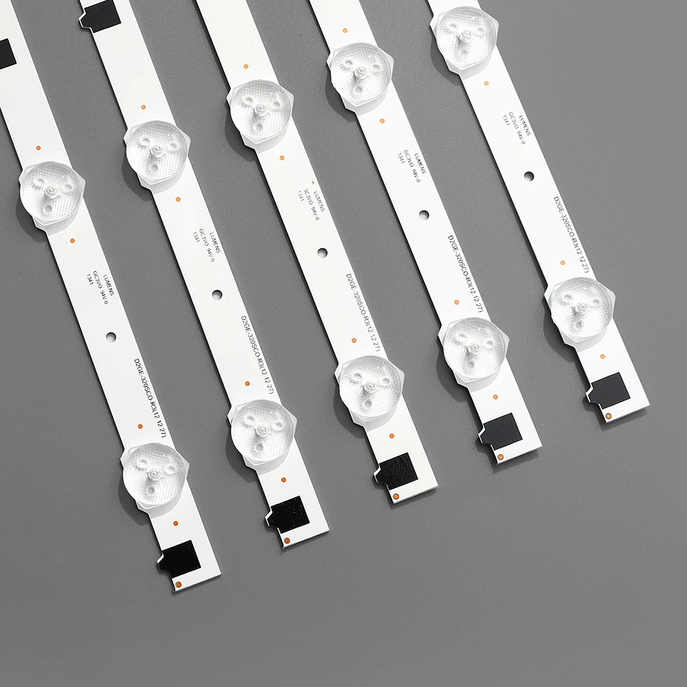 Новый комплект 5 шт. 9 Светодиодов 650 мм Светодиодная лента для Samsung UE32F5300 D2GE-320SC0-R3