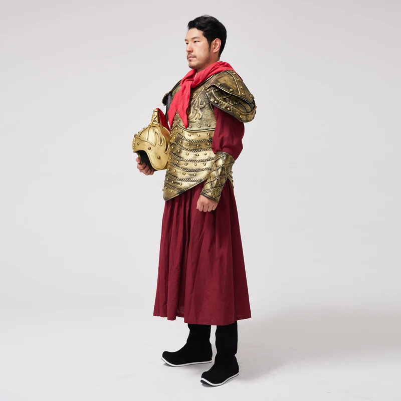 Общий костюм мужской солдат Броня воин Косплей война историческая боевая одежда