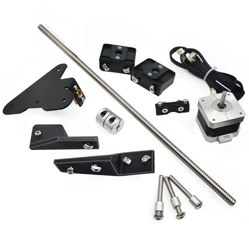 

1Set Metal Dual Z Axis Lead Screw Upgrade Kits for Ender3/3S/Pro 3D Printer Accessories