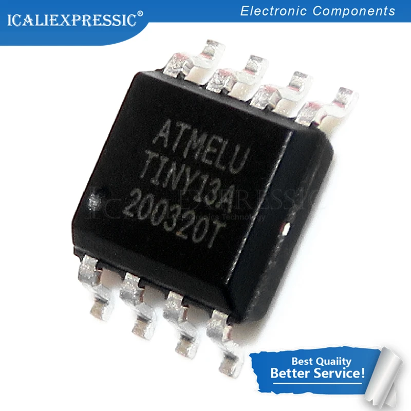 5 шт. ATTINY13A-SSU SOP8 ATTINY13A SOP TINY13A SOP-8 13A-SSU SMD новые и оригинальные IC | Электронные