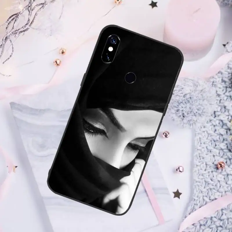 

Female art turban black woman elegant Phone Case For Xiaomi Redmi note 7 8 9 pro 8T 9S Mi Note 10 Lite pro