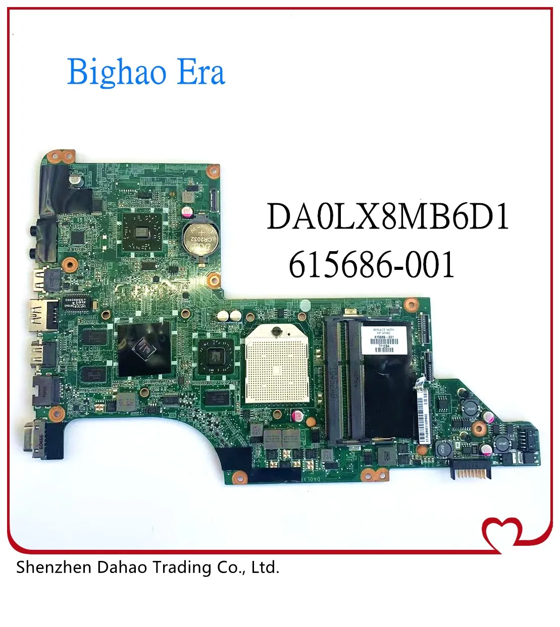 

For HP Pavilion DV7T DV7-4000 Laptop Motherboard DA0LX8MB6D1 Mainboard With HD5470 512M-GPU 615686-001 630833-001 100% Tested