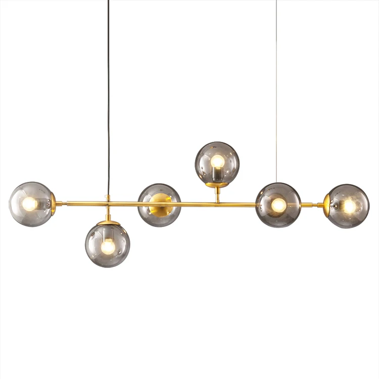 구매 북유럽 긴 마술 콩 레스토랑 샹들리에 간단한 거실 모델 룸 전시 홀 유리 공, 크리에이티브 개성 바 구매 북유럽 긴 마술 콩 레스토랑 샹들리에 간단한 거실 모델 룸 전시 홀 유리 공, 크리에이티브 개성 바