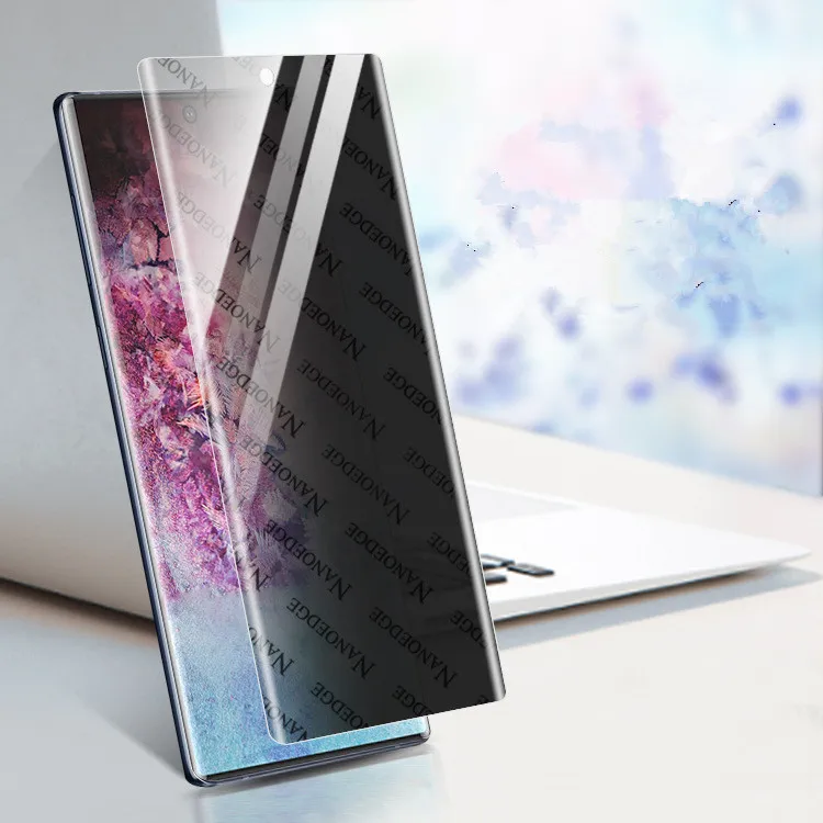 Защитное стекло для сохранения личной информации пленка для samsung Galaxy Note 10 Plus HD полное покрытие Гидрогелевая защитная пленка
