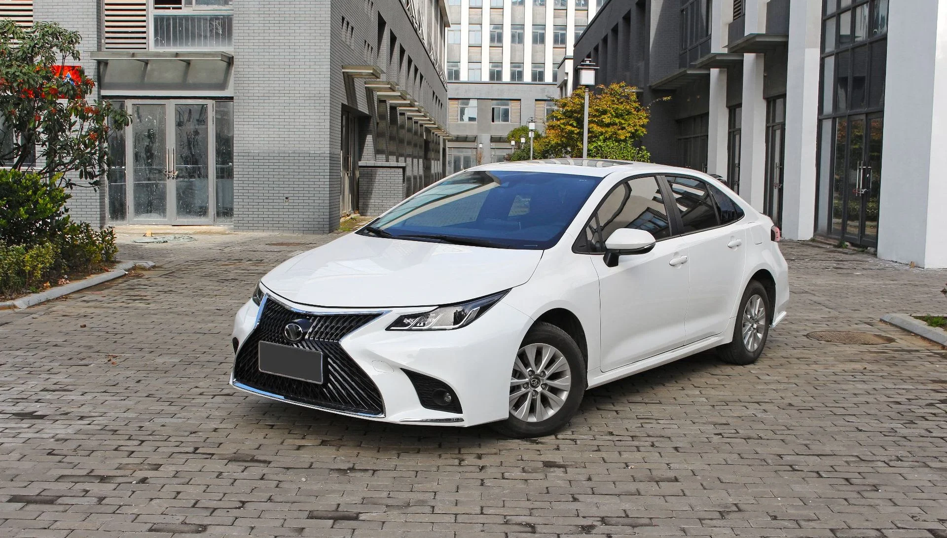 Подходит для 19-21 Toyota Corolla Modified Ls Lion увеличенный объемный передний комплект спорта