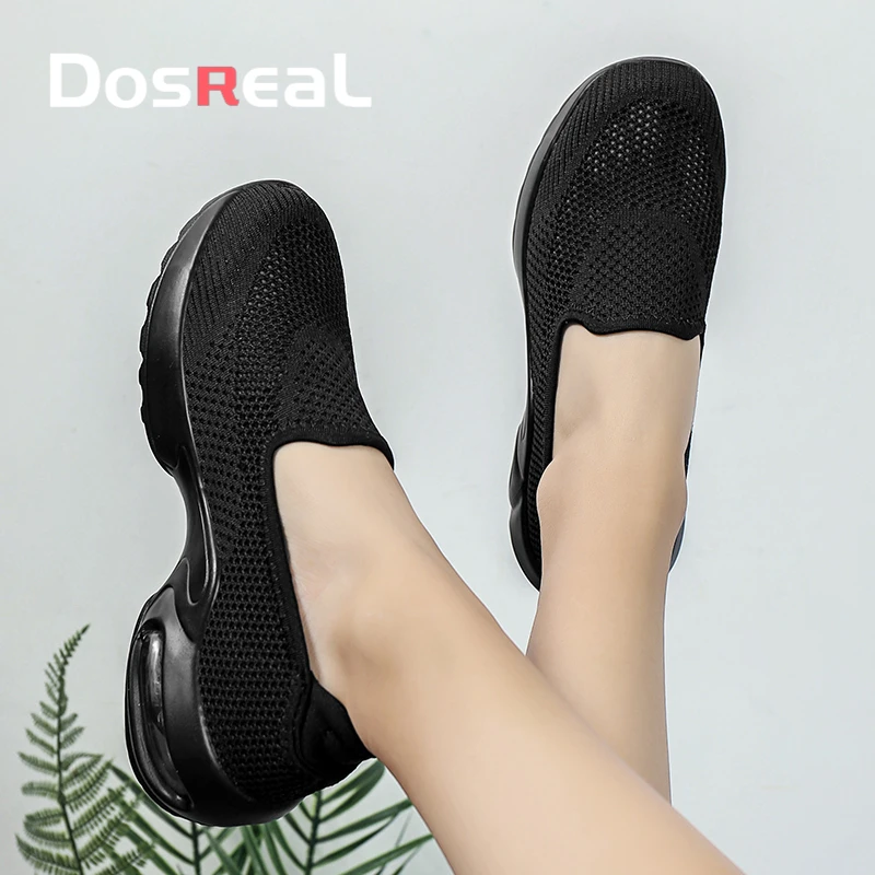 Dosreal Женская обувь на плоской подошве без шнуровки Лоферы для женщин