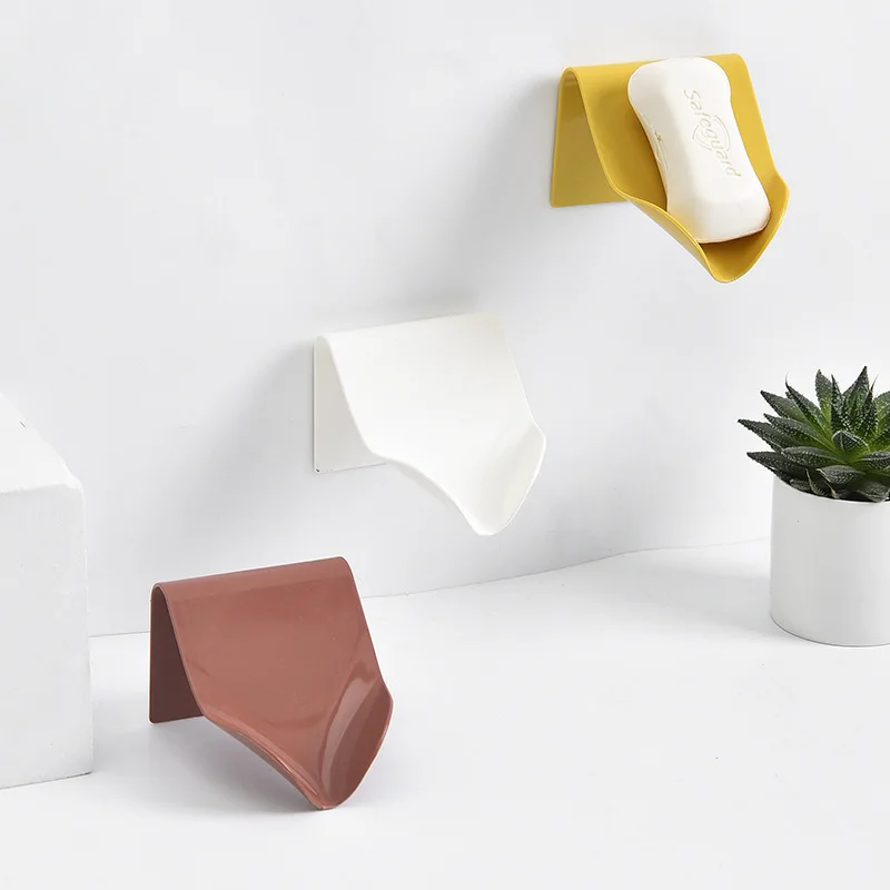 Домашний мыльница настенный держатель для туалетного мыла присоска губка