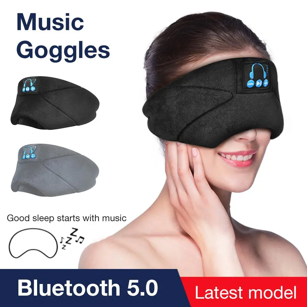 Удобные моющиеся наушники для сна Bluetooth 5 0 маска глаз блокировка звука