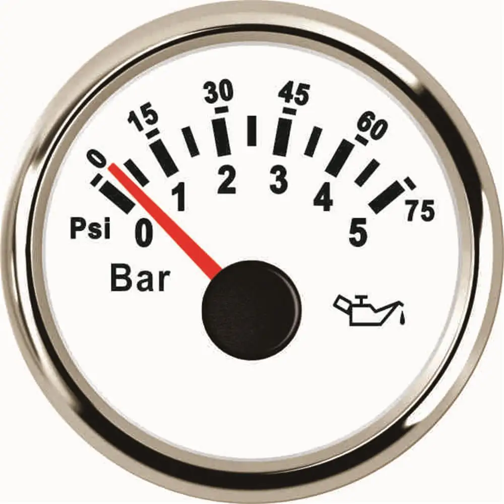 0-5bar Упаковка из 1 нового NPT-1/8 Механический датчик давления масла s NPT1/8 M10X1 датчик резьбы для 5 бар 10 бар датчик давления топлива - Цвет: 0-5bar